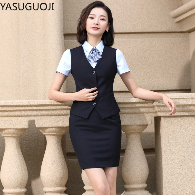Women Formal Wear Vest - Yasuguoji Thời Trang Nữ Áo Vest