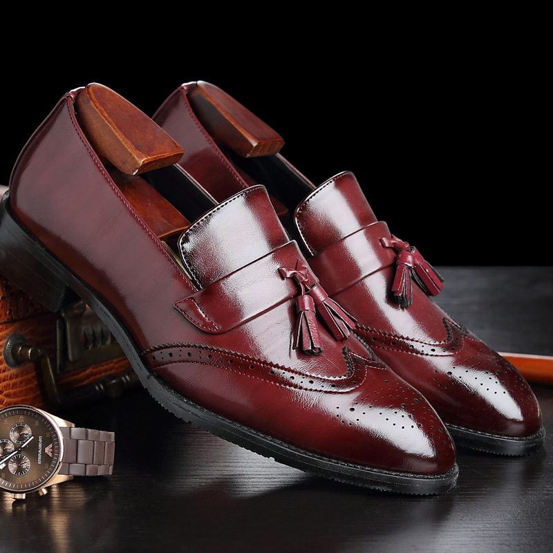 Classic Men's Leather Tassel L - đánh giá và giá Women Formal Office Wear Shoes