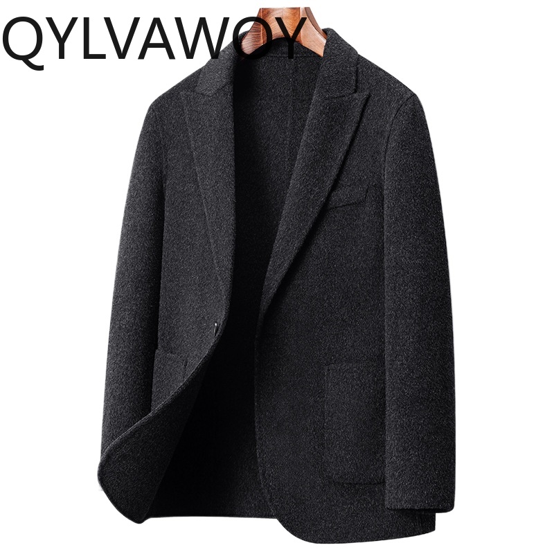 QYLVAWOY 100% Wool Men Jacket  - đánh giá và giá Tailored Coat Wool