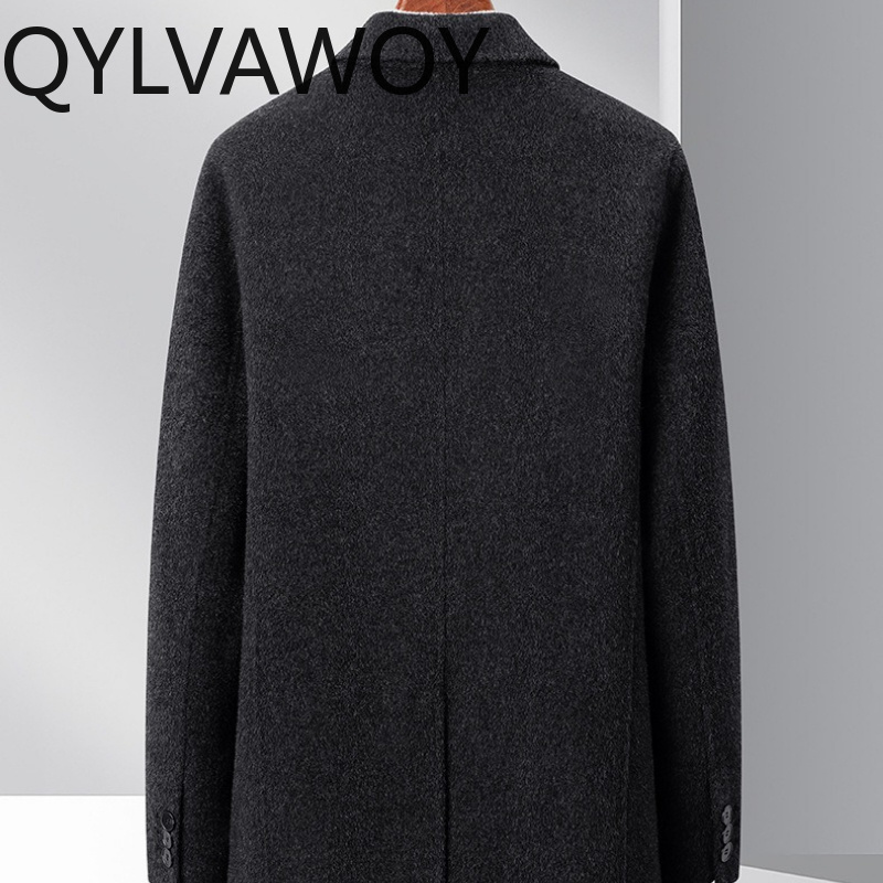 QYLVAWOY 100% Wool Men Jacket  - đánh giá và giá Tailored Coat Wool