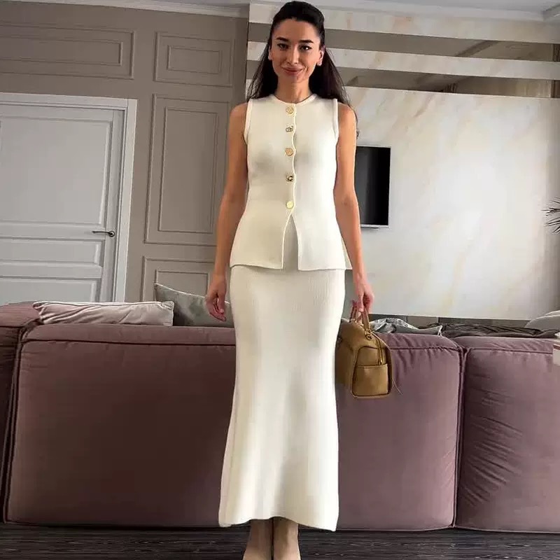 Round-neck Single-breasted Sle - đánh giá và giá Women'S Office Formal Wear For Ladies