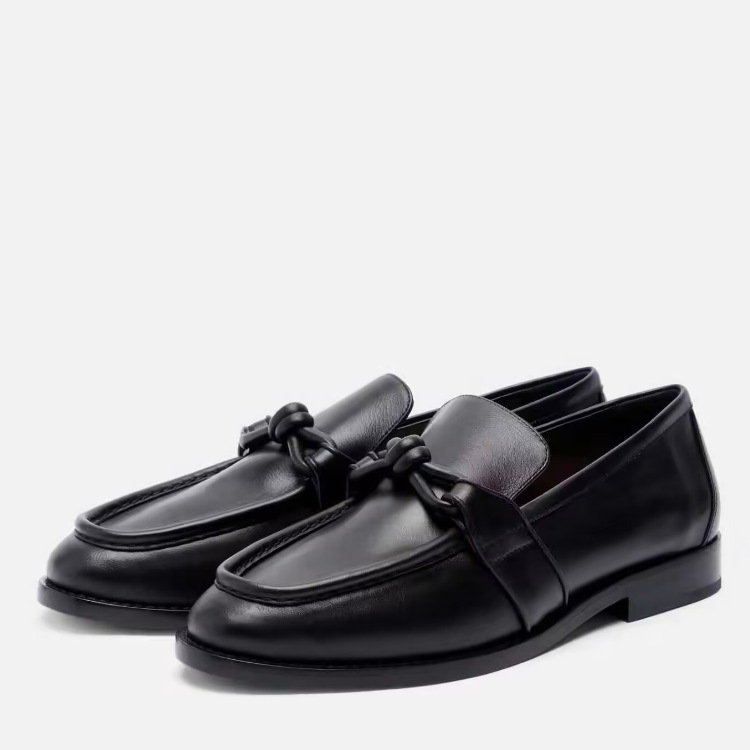 Women's Leather Knot Detail Lo - đánh giá và giá Women Formal Office Wear Shoes