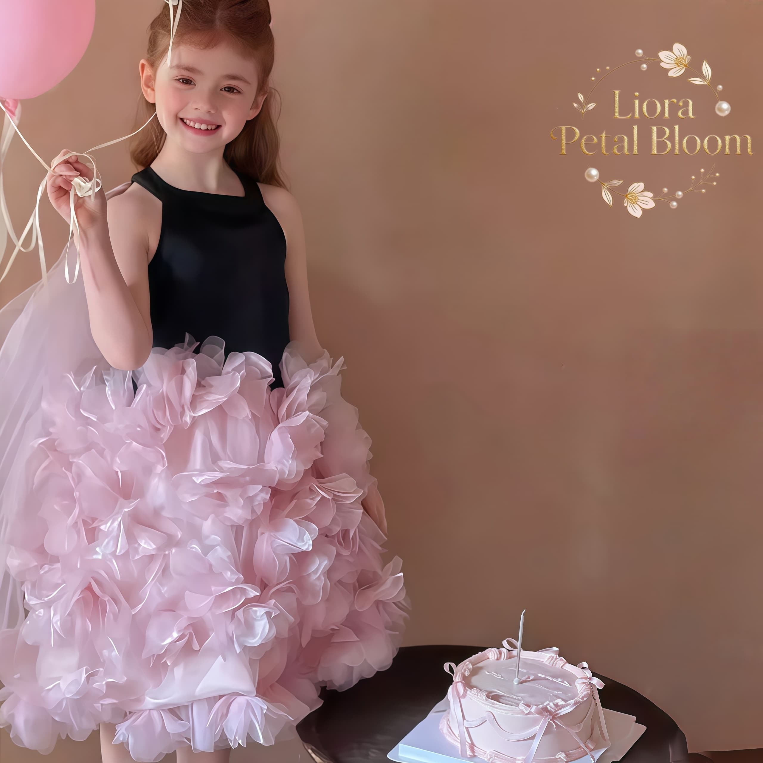 Girls' Black Floral Tulle Dres - đánh giá và giá Women Formal Wear Black