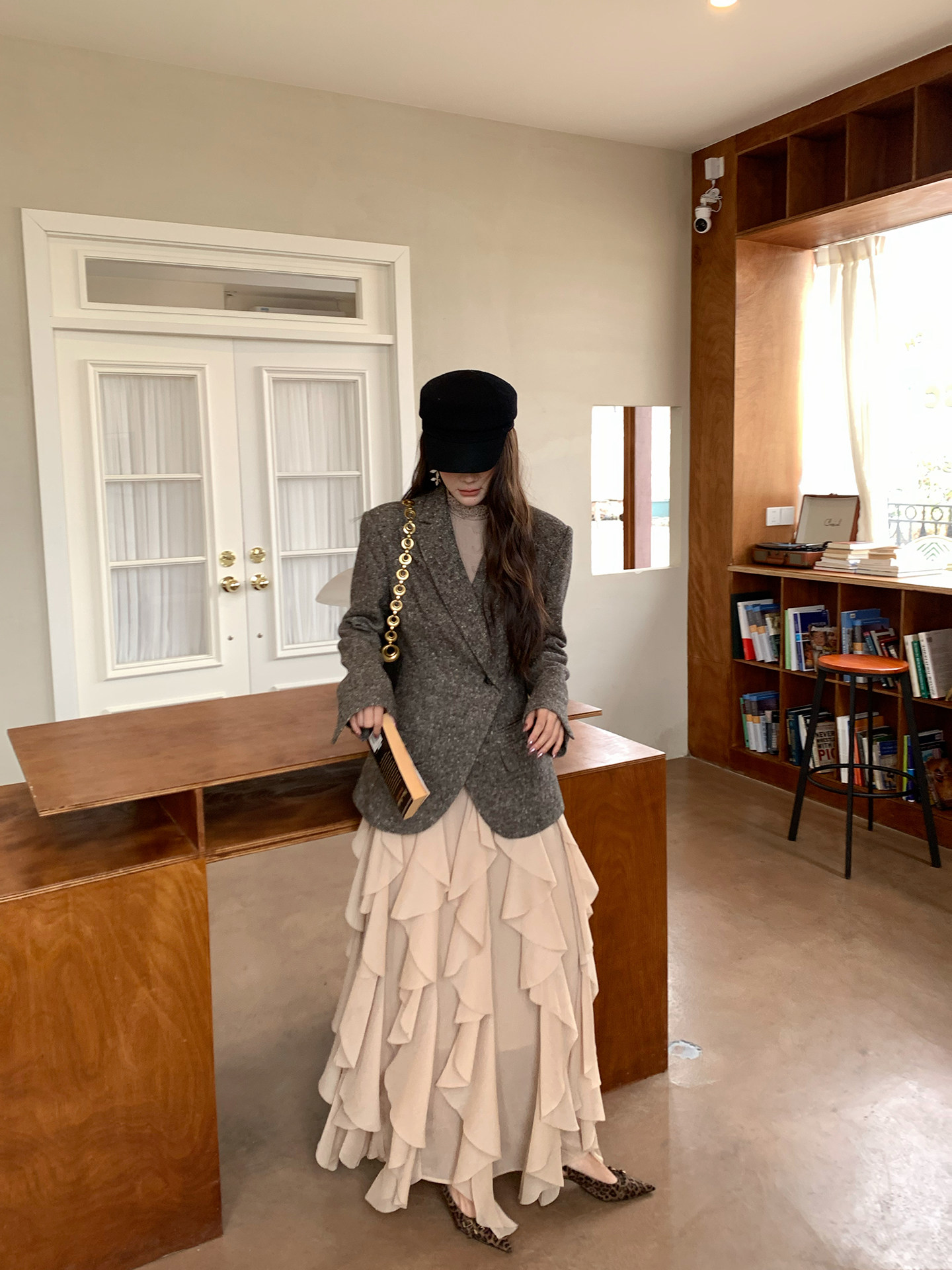 【MAR】Women Vintage Intellectua - đánh giá và giá Tailored Coat Wool