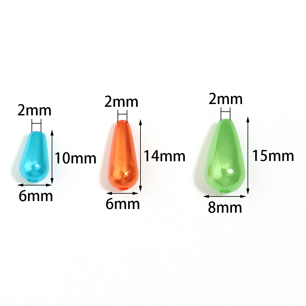 30-500pcs Imitation Teardrop P - đánh giá và giá Pearl Earring Stud