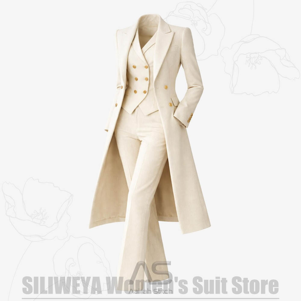 Women's Suit 3 Piece Double Br - đánh giá và giá Women Formal Wear Vest