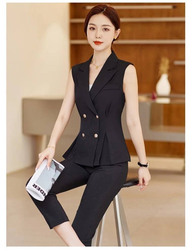 Women Elegant Pantsuits with 2 - đánh giá và giá Women Formal Wear Vest