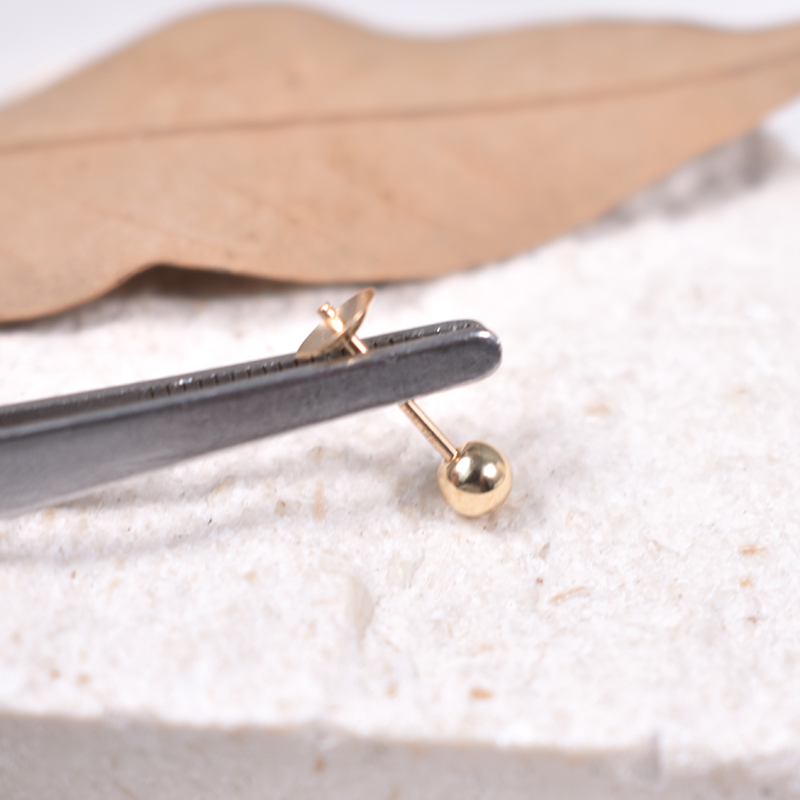 14K Gold Filled Pearl Cup Earr - đánh giá và giá Pearl Earring Stud