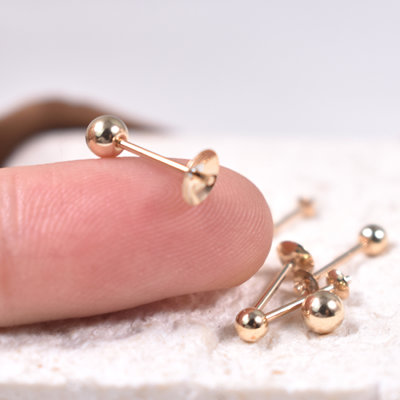 14K Gold Filled Pearl Cup Earr - đánh giá và giá Pearl Earring Stud