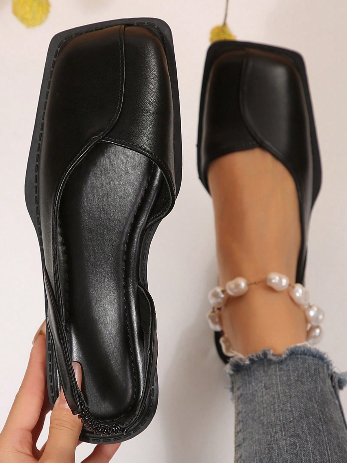 Women Closed Square Toe Shoes  - đánh giá và giá Women Formal Office Wear Shoes