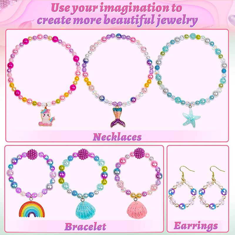 Rainbow ABS Pearl Beads Kit Gr - đánh giá và giá Pearl Earring Stud