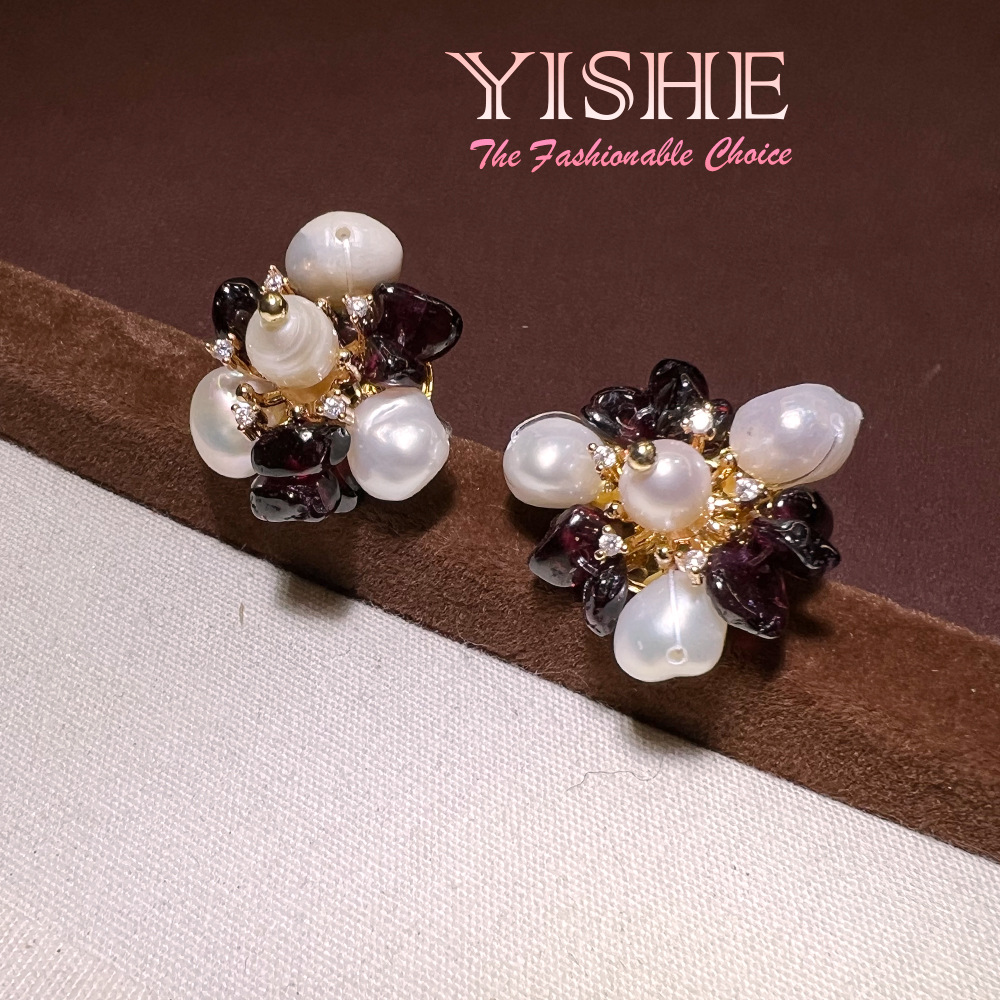 French handmade natural pearl  - đánh giá và giá Pearl Earring Stud