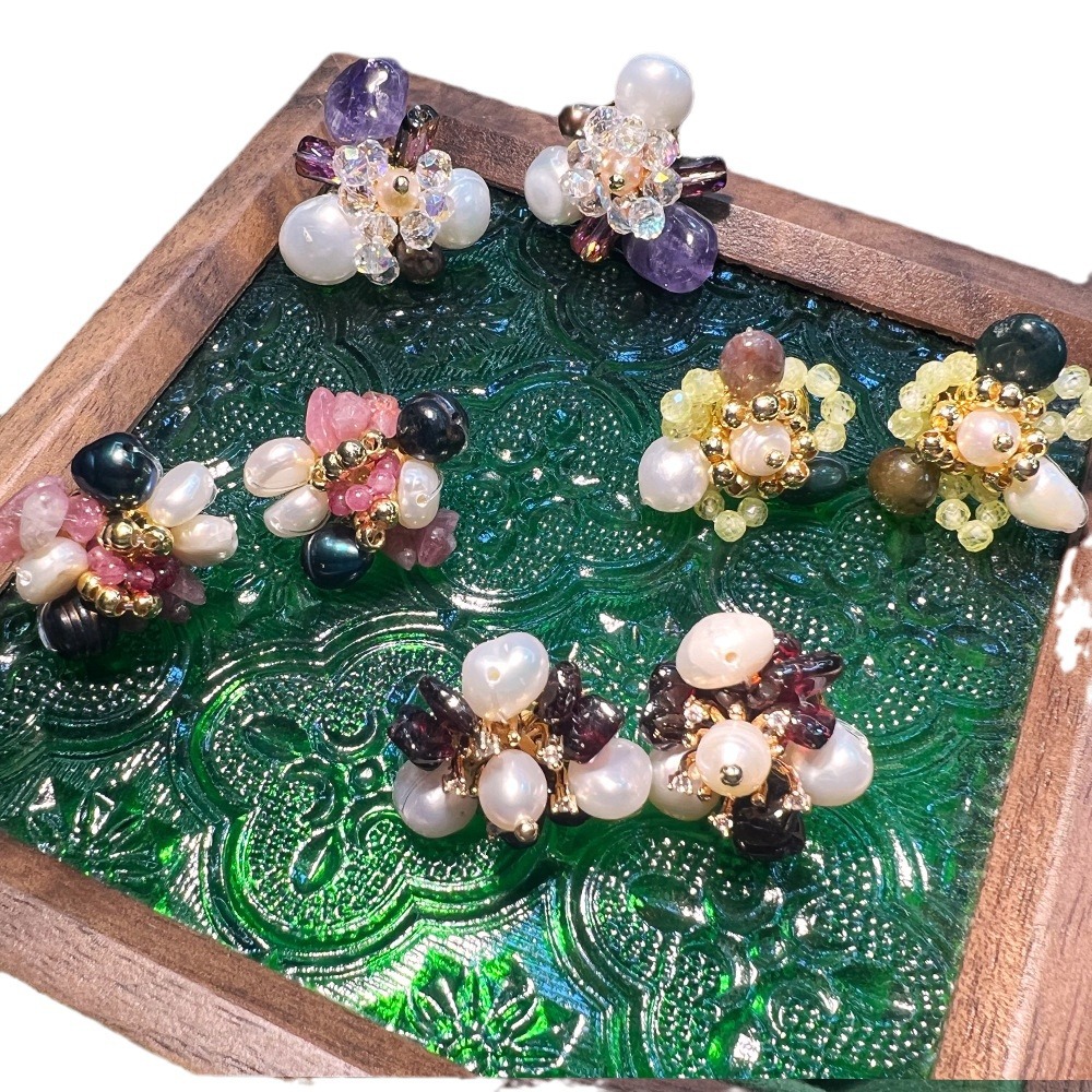 French handmade natural pearl  - đánh giá và giá Pearl Earring Stud