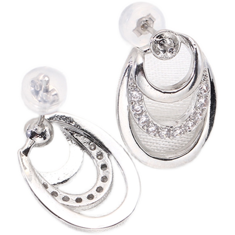 1Pair E211 Gold Plated Copper  - đánh giá và giá Pearl Earring Stud